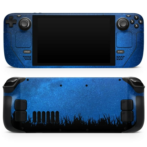 Design Skinz - Compatible with Steam Deck - Skin Decal Protective Scratch-Resistant Removable Vinyl Wrap Cover - Silhouette Night Sky