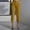 Yellow, variant on Dxzfnsa Pants for Women Summer Womens High Waisted Cropped Wide Leg Trousers Stretchy Solid Color Straight Pants Trousers with Pockets