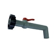 thumbnail image 2 of Contenant IBC Bec en Plastique Robinet de Vidange Fileté Raccords de Contrôle Marche/arrêt Intégrés Accessoires Pièces de Rechange 90° Long 32mm, 2 of 8