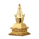 thumbnail image 3 of Decoración Bodhi Stupa, estatua, centro de mesa, escultura decorativa para decoración del hogar, decoración de pagoda Bodhi para oficina L, 3 of 8