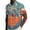 Watermelon Red, variant on JULMCOMO American Flag Hawaiian Shirt for Men Red White Blue Short Sleeve Trendy Button Down Shirts Stars Stripes Summer Clothing Wine 3XL