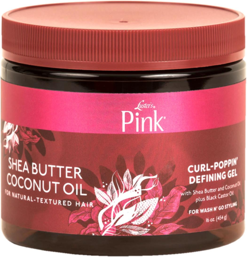 Luster Pink Shea Butter Coconut Oil Curl-Poppin' Defining Gel