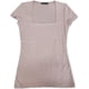 thumbnail image 1 of Camiseta básica acanalada INC para mujer rosa XXL, 1 of 1