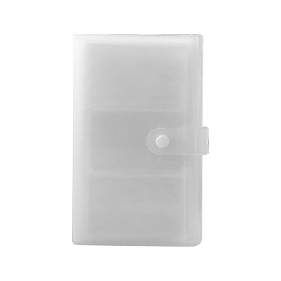 Ciwanning 240 Slots Transparent PP Business Card Book Large Capacity Holders