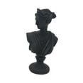 thumbnail image 4 of Busto de figura de mitología griega, decoración de escritorio, ligero y multifuncional para Venus negra, 4 of 9