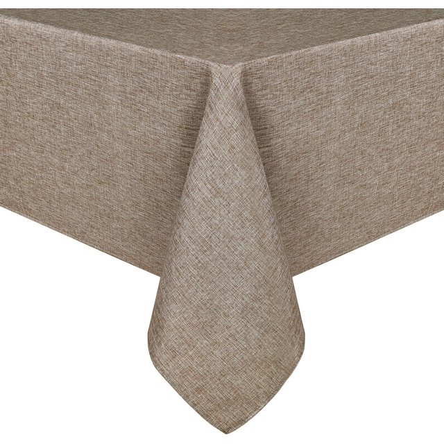 Faux Linen Rectangle Tablecloth Wrinkle Washable RustProof Rectangle Table Cloth for Kitchen Dining Room Holiday Table Cover for Party Dinner Farmhouse Grey X