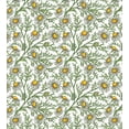 thumbnail image 3 of Daisy Duvet Cover Set, Chamomile Blossoms Field Flourishing Spring Petals in the Park Garden Motif, Decorative 2 Piece Bedding Set with 1 Pillow Shams, Twin Size, Orange Dust Green, by Ambesonne, 3 of 3