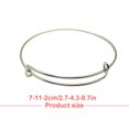 thumbnail image 4 of Qarigey extensible extensible Estilo simple Joyería de moda Adorno corporal Regalos románticos perfectos Buenos accesorios Ropa, zapatos y accesorios Miscelánea Blanco K, 4 of 6