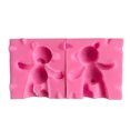 thumbnail image 1 of Diy Oso Tridimensional 3D Fondant Molde De Silicona Para Hornear Rosa Herramienta Para Hornear Para Pastel Galleta Hecha A Mano Casera 2 Uds Guardurnaity HA018241-00, 1 of 6