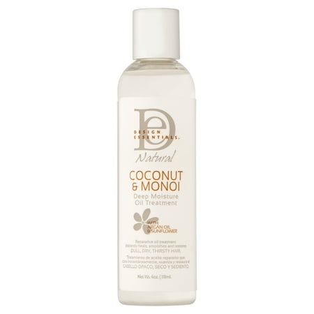 Essential Natural - Design Essentials Natural Coconut & Monoi Deep Moisture Oil Treatment, 4 oz