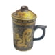 thumbnail image 1 of Injueey Taza de té de arcilla morada con tapa, contenedores de bebidas para el hogar, taza de bebida de estilo chino Vintage redondeada, Cocina y Comedor, 1 of 6