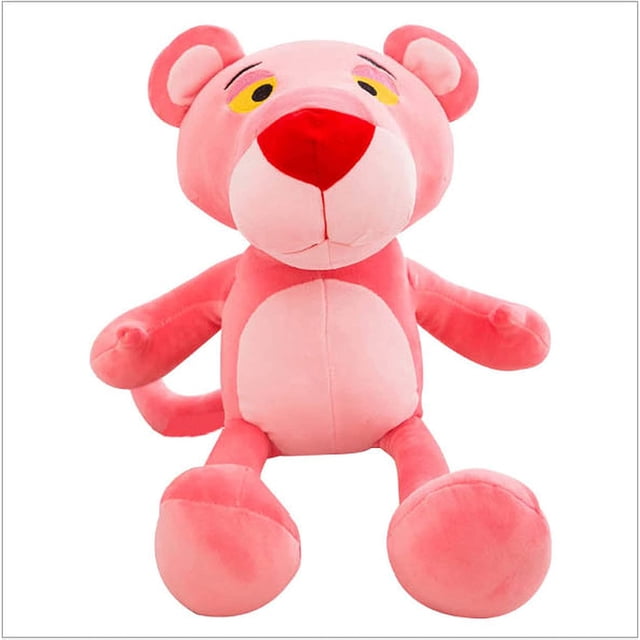 30 cm Panther Panther Toys Pink Panther Sleeping Mate Relleno Peluche Animal Animal Juguetes para bebés Pantera rosa linda Xishao Juguetes