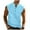 Light Blue, variant on Yievot Mens Henley Tank Tops Workout Gym Muscle Sleeveless Shirts Casual Basic Summer Beach Tops