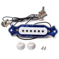 thumbnail image 1 of sweethay Pastilla de sonido de guitarra acústica, bobina de cobre, componentes de pastillas universales profesionales ajustables con tornillos Accesorios para instrumentos musicales, 1 of 6