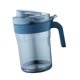 thumbnail image 5 of Botella de aceite, recipiente para condimentos para cocina, tapa automática de 500 ml, boquilla antigoteo, vertedor de aceite de oliva, dispensador de Azul, 5 of 9