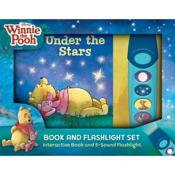 Disney Winnie the Pooh: under the Stars Book and 5-Sound Flashlight Set (Hardcover)