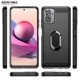 thumbnail image 1 of Para Poco M5S M5 4G Funda De Silicona Suave De Fibra De Carbono Cepillado Para Xiaomi X4 GT M4 Pro X4 NFC 5G C40 X3 M3 Soporte De Anillo Magnético La Cubierta Trasera, 1 of 4