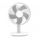 thumbnail image 1 of Ventilador de mesa Ventilador personal con lámpara de noche Ventilador de escritorio oscilante de 6 pulgadas Blanco, 1 of 9