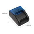 thumbnail image 4 of Amdohai Imprimante Thermique de Reçus 58 mm Connexion Thermique Directe USB&BT pour Impression de Billets et de Factures Compatible avec, 4 of 8