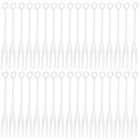 

Christmas Themed Dessert Plates Disposable Plastic Cocktail Picks Fruit Forks Cocktail Sticks Plates Picks Cake Forks