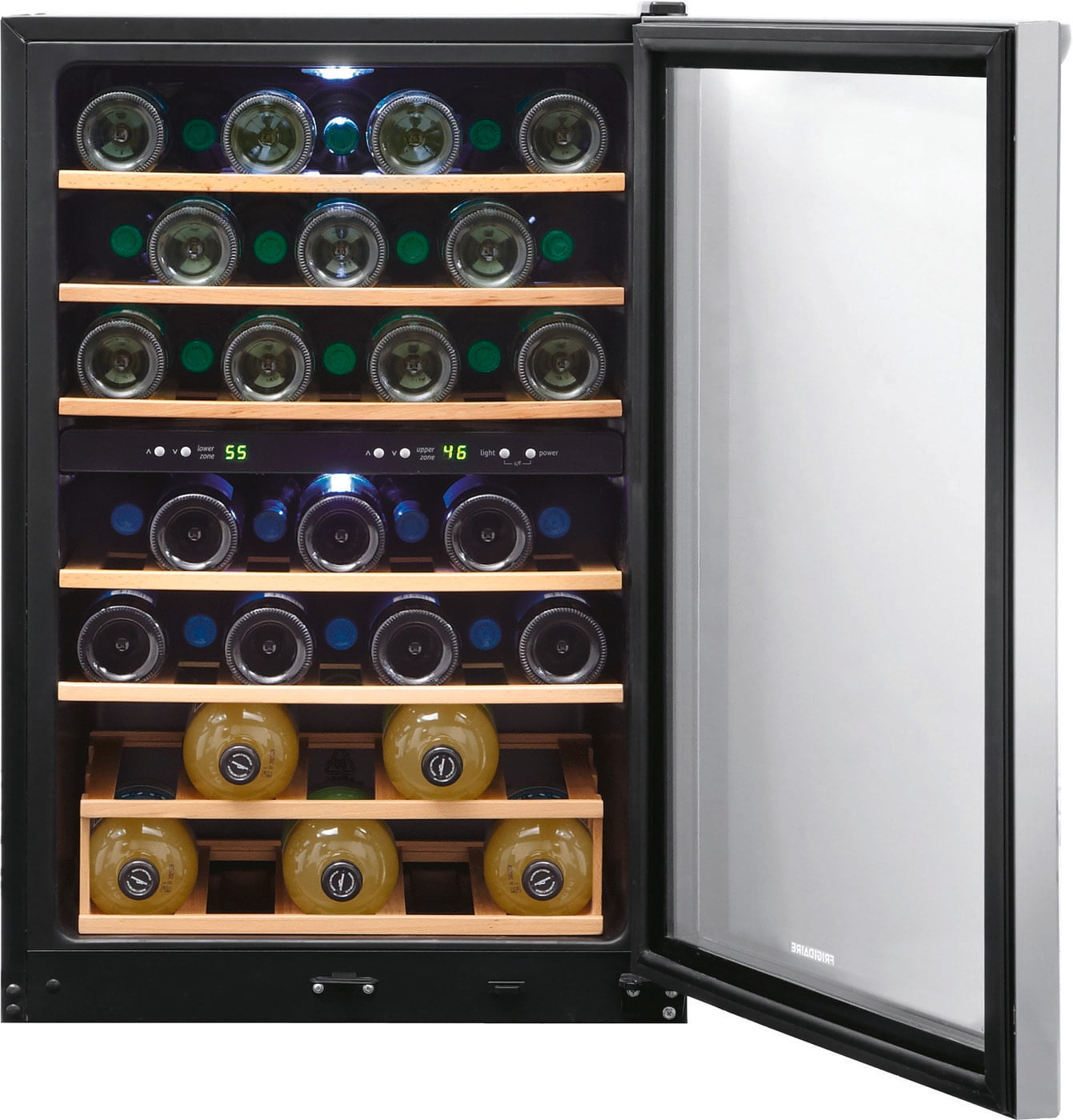 Frigidaire 45 Bottle Two-Zone Wine Cooler