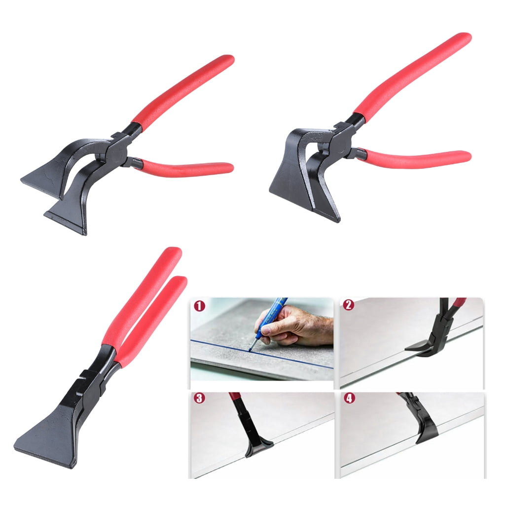 TIERPOP Sheet Metal Bending Pliers Hand Seamers for Roofers Plumbers, Metal Processing