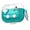 Green, variant on COM1950s Gaming Earbud Protective Case with Phone Stand Kickstand, Clear Cover for Airpods Pro & Pro 2 Bumper, Shockproof Hard Shell Travel Essential