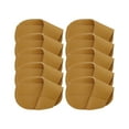thumbnail image 3 of 10 Pieces Golf Iron Headcovers PU Iron Protective Headcover Golf Head Covers S Brown, 3 of 8