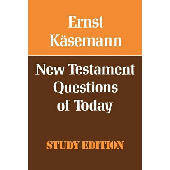 New Testament Questions for Today, (Paperback)