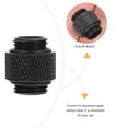 thumbnail image 4 of Shisuyan Thread Adapter Extender Connector Black 2Pack 0.79X0.67X0.67Inch, 4 of 8