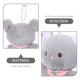 thumbnail image 5 of KAKOWELY Animales de peluche de juguete Animales de peluche de juguete Colgante Bolsa de peluche Colgante Animal de peluche de juguete, 5 of 5