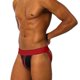 thumbnail image 1 of Calzones Hombre Algodon Tanga De Rayas Con Personalidad Para Hombre Pantalones Deportivos De Algodón De Tiro Bajo Para Hombre Pantalones Estándar De Doble Butilo, 1 of 3