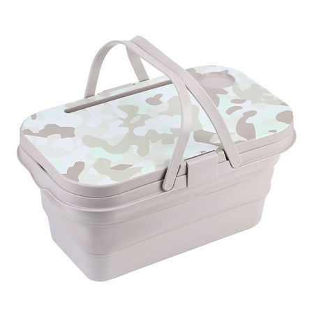 

EDFRWWS Foldable Picnic Camping Storage Food (Camouflage)