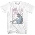 thumbnail image 1 of Miles Davis Stars And Rectangle White Adult T-Shirt 5Xl, 1 of 2