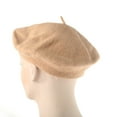 thumbnail image 4 of Visland Women Girl Solid Color Warm Winter Beret Hat French Artist Beanie Hat Ski Cap, 4 of 4