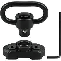 BESTSKY Sling Swivel Mount Adjustable 1.25" Traditional Sling Mount for 1 Point Sling