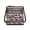 Brown Cow Print Tribal Aztec, variant on Chririnla Skull Goth Crossbody Purse Lightweight Handbag Bat Sling bag Portable Leather Satchel Purse with Adjustable Strap Zipper Hobo Handbag for Women