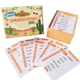 thumbnail image 1 of 200 Verbos Bilingües Español Inglés Verbos Conjugación Presente Indicativo Ejercicio de Habilidad Tarjetas Educativas Flash Recursos de Aprendizaje (4"" X 2.8") Doble Cara 101 Tarjetas, 1 of 5