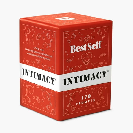 BestSelf Co. Intimacy Deck - 170 Conversation Starter Classic Card Game, by BestSelf Co.