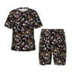 thumbnail image 1 of Balery Daisies Flowers Conjunto de Pijama Infantil de Manga Corta con Estampado – Ropa de Dormir de Algodón Suave-Small, 1 of 6