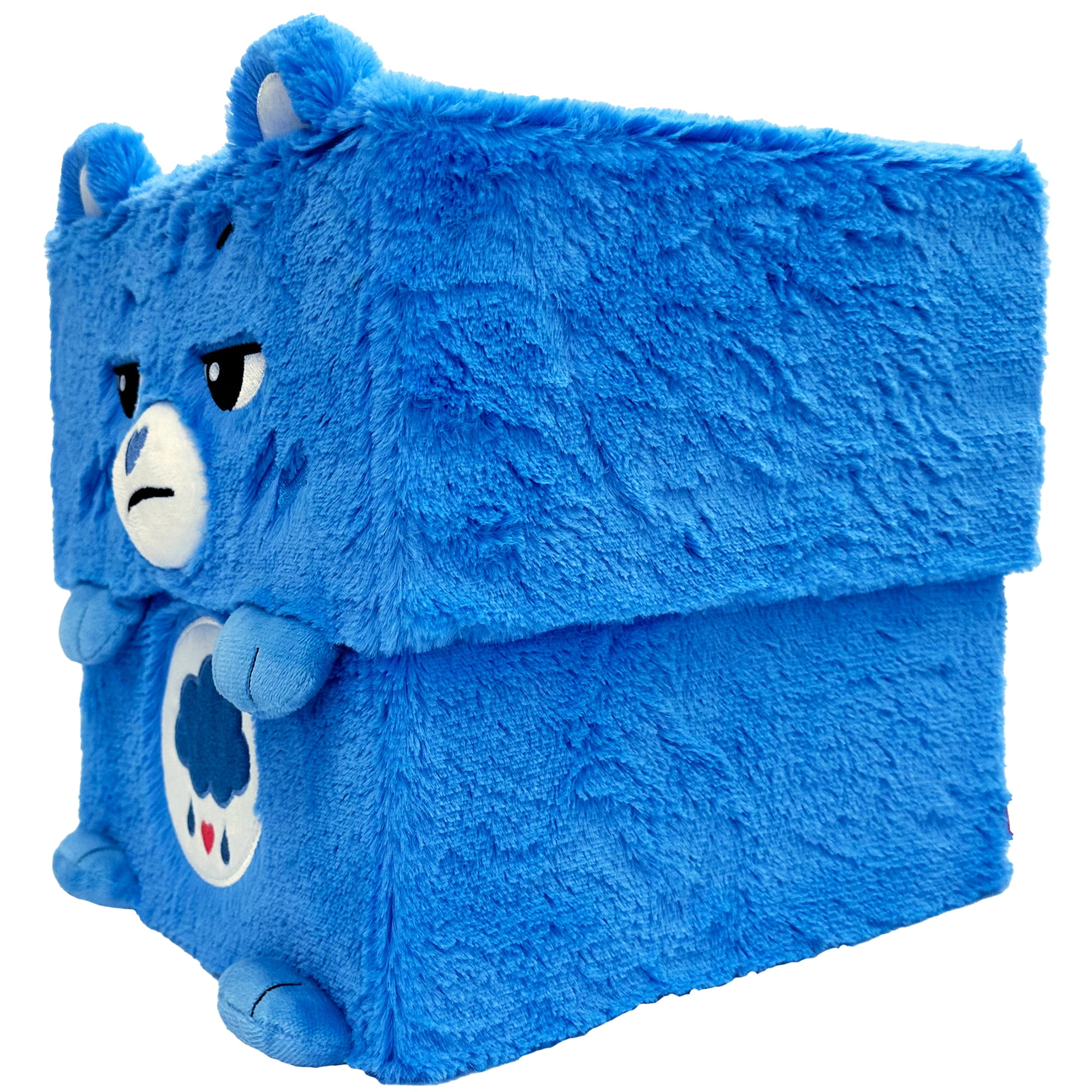Care Bears: Storables 10" Box - Grumpy Bear - Blue Character Themed Bin, Fabric Storage Container, Opening Top Lid, Holds Toys, Books & More, Licensed