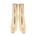 thumbnail image 2 of Ninety Union Palladium Geometric Metal Heel Bootie, Gold, 11, 2 of 5