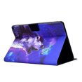 thumbnail image 6 of SaniMore for HD 10 & HD 10 Plus Tablet (11th Generation, 2021 Release) Case, PU Leather Wallet Flip Case Auto Wake/Sleep Card Slots Multiple Viewing Angles Full Wrap Protective Fashion Case, Wolf, 6 of 7