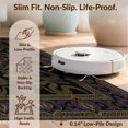 thumbnail image 6 of Design&I 2'x3' Washable Accent Rug Round Serpent Damask Mystical Vintage Border Coiled Snake Gothic Refined for Kitchen, Pet Station, Friendly & Non-Slip Built-In Grip, 6 of 7