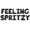 Black, variant on Letter Balloons - FEELING SPRITZY 16" Inch Alphabet Letters Foil Mylar Balloon Bachelorette Party Banner (Blue)