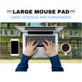 thumbnail image 4 of Anime Desk Mat Japanese Street Mouse Pad XXL Large Extended Gaming Mousepad Cute Aesthetic Retro Japan Town Computer Laptop Keyboard Mouse Mat for Women Girl Gamers Desk Pad 31.5x15.75 in, 4 of 6