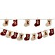thumbnail image 1 of Pancarta Navideña En Forma De Calcetín Pancarta Clásica De Feliz Navidad Pancarta Decorativa Del Día De Navidad Pancarta Decorativa Con Clips Para Pared De Chimenea Interior Inevent HA013014-00, 1 of 6