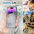 thumbnail image 7 of SPORTLINK Magnetic Case for iPhone 14 Pro Max Compatible with MagSafe IP68 Waterproof Full Body Heavy Duty Military Shockproof Dropproof 360 Sealed Rugged Cover - Black, 7 of 7