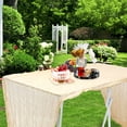 thumbnail image 4 of PAMINGONO Wedding Table Cover Polyester 2Pcs 118x35in, 4 of 8