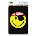 thumbnail image 1 of Smiley Smile Pirate Happy Yellow Face Home Business Office Sign, 1 of 6